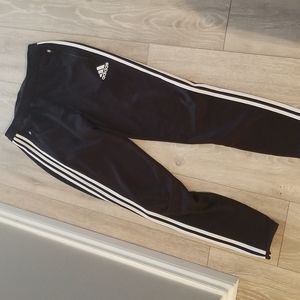 Adidas brand sport pants, size medium, black